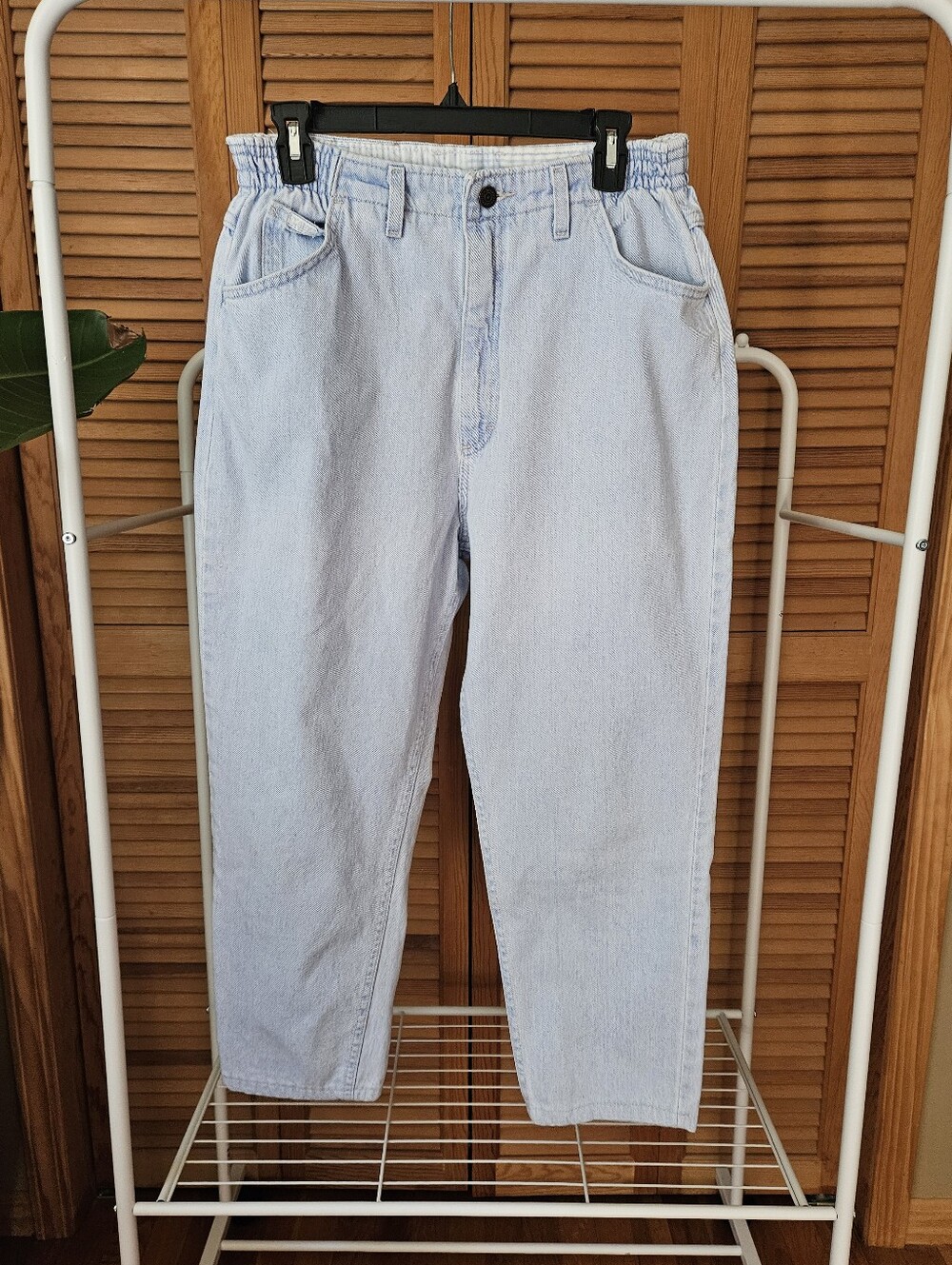 90s Collegiate Gritty Boho Granola Vintage Lee Light Wash Straight Leg Jeans
